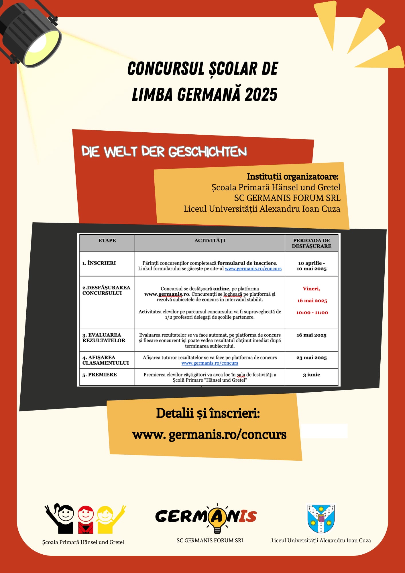Concurs Mai 2025 Program