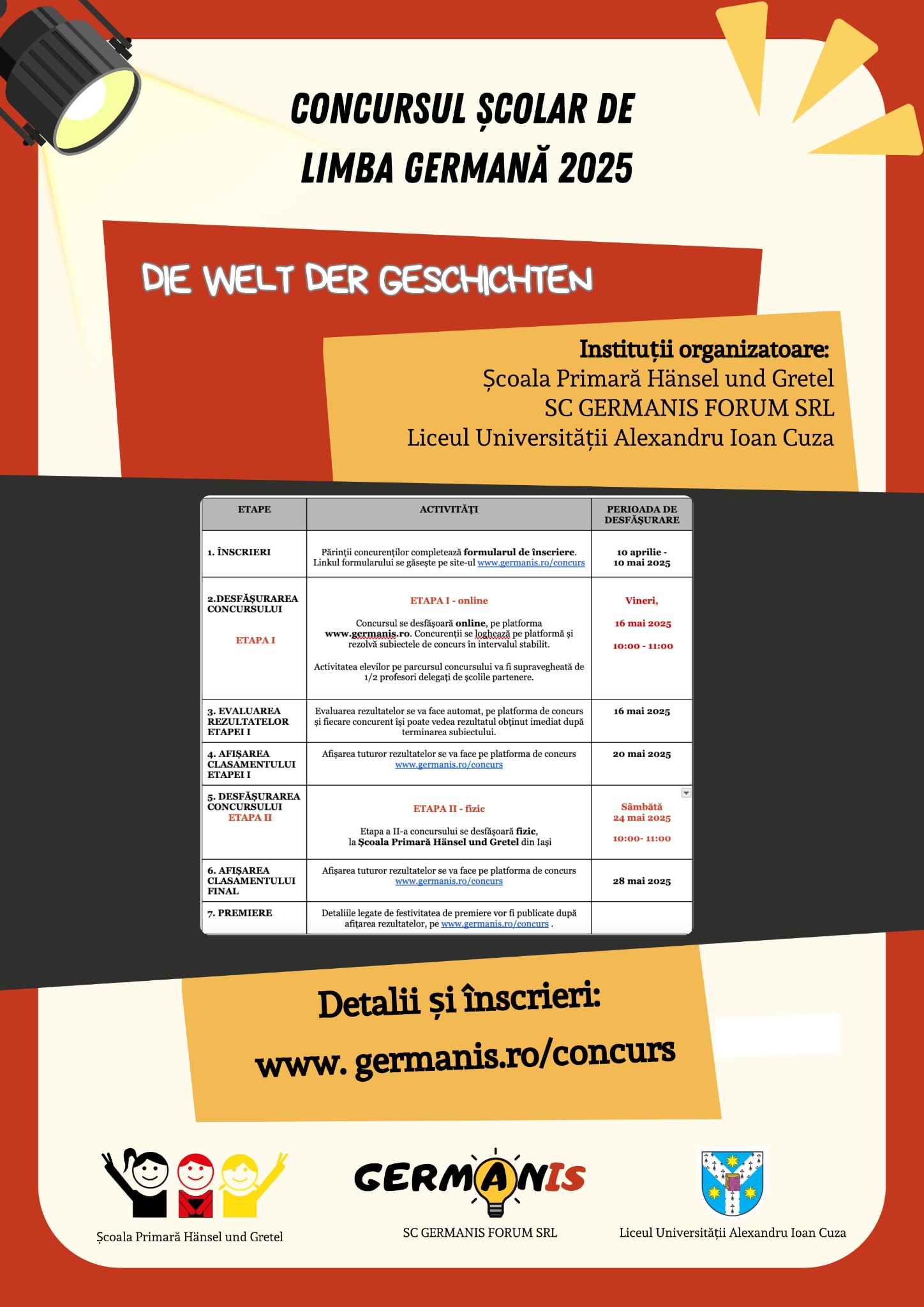 Concurs Mai 2025 Program